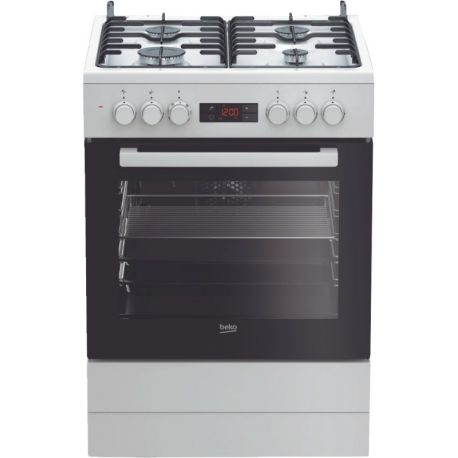 Beko Vrijstaand FSM62320DWS NL wit-zwart met oven